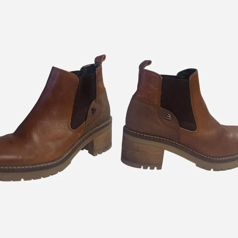 Bullboxer Jessy 2 Leather Chelsea Boots Women's Size 8